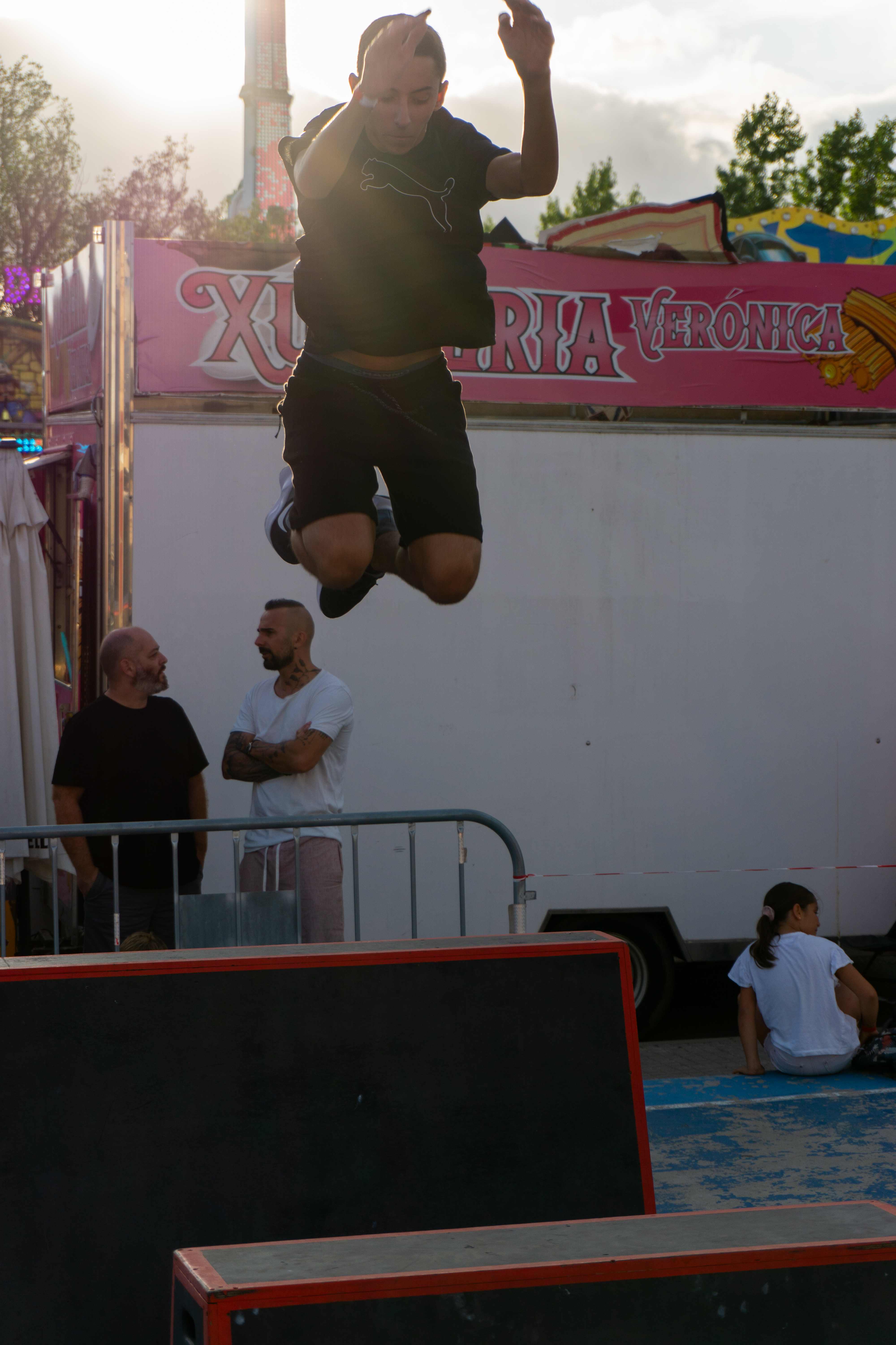 Salt espectacular a la Festa Major